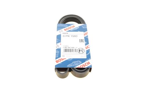 Ремінь полікліновий ROVER 75, TOYOTA COROLLA, BOSCH (1987947950)