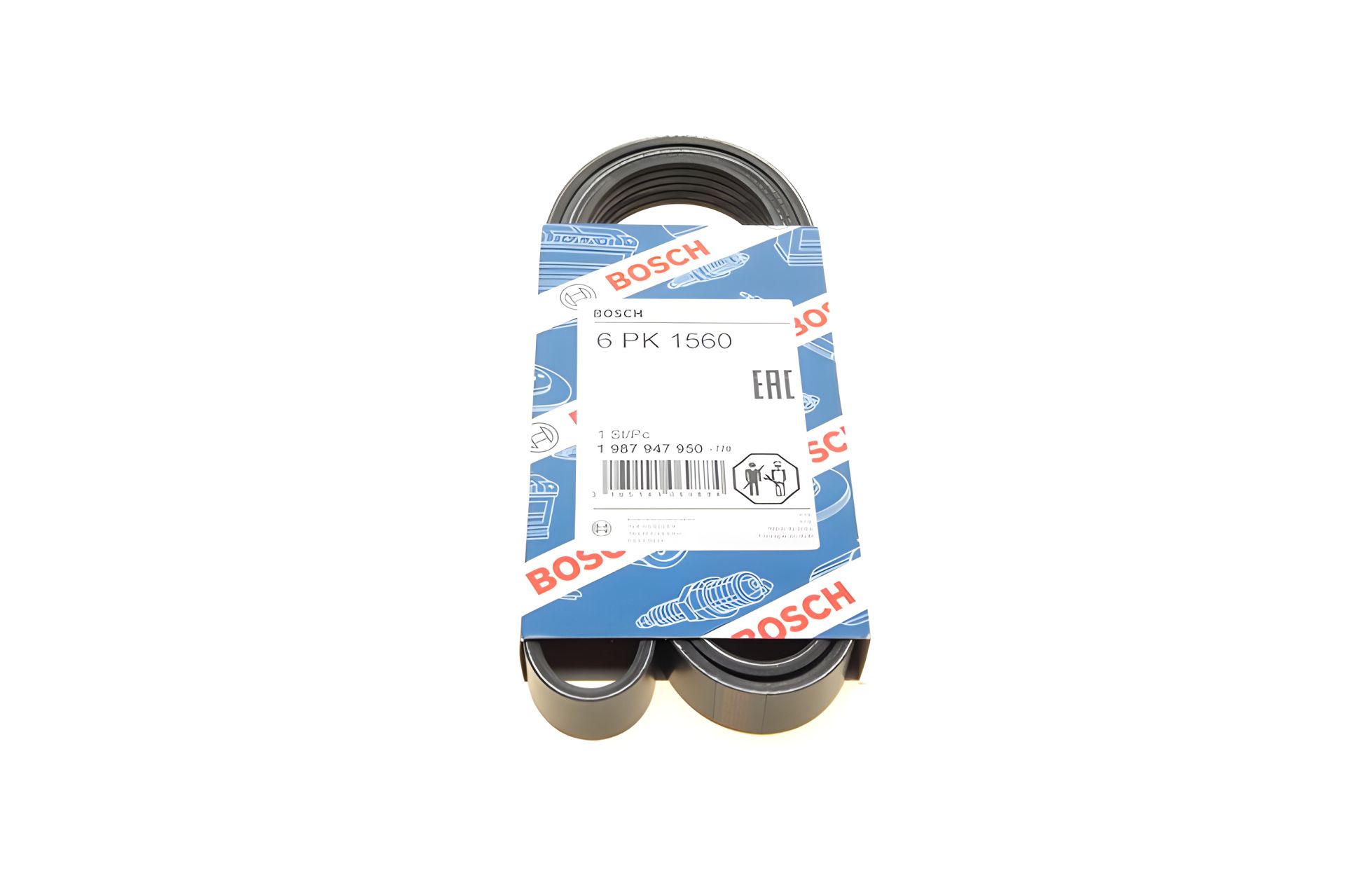 Ремінь полікліновий ROVER 75, TOYOTA COROLLA, BOSCH (1987947950) Ремінь полікліновий ROVER 75, TOYOTA COROLLA, BOSCH (1987947950)