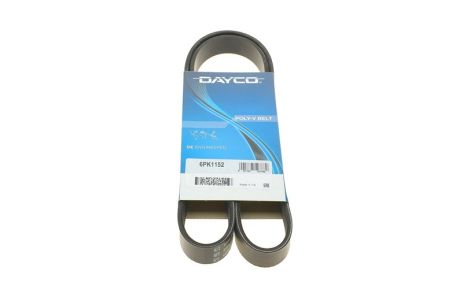 Поликлиновый ремень TOYOTA URBAN, MERCEDES-BENZ G-CLASS, DAYCO (6PK1152)