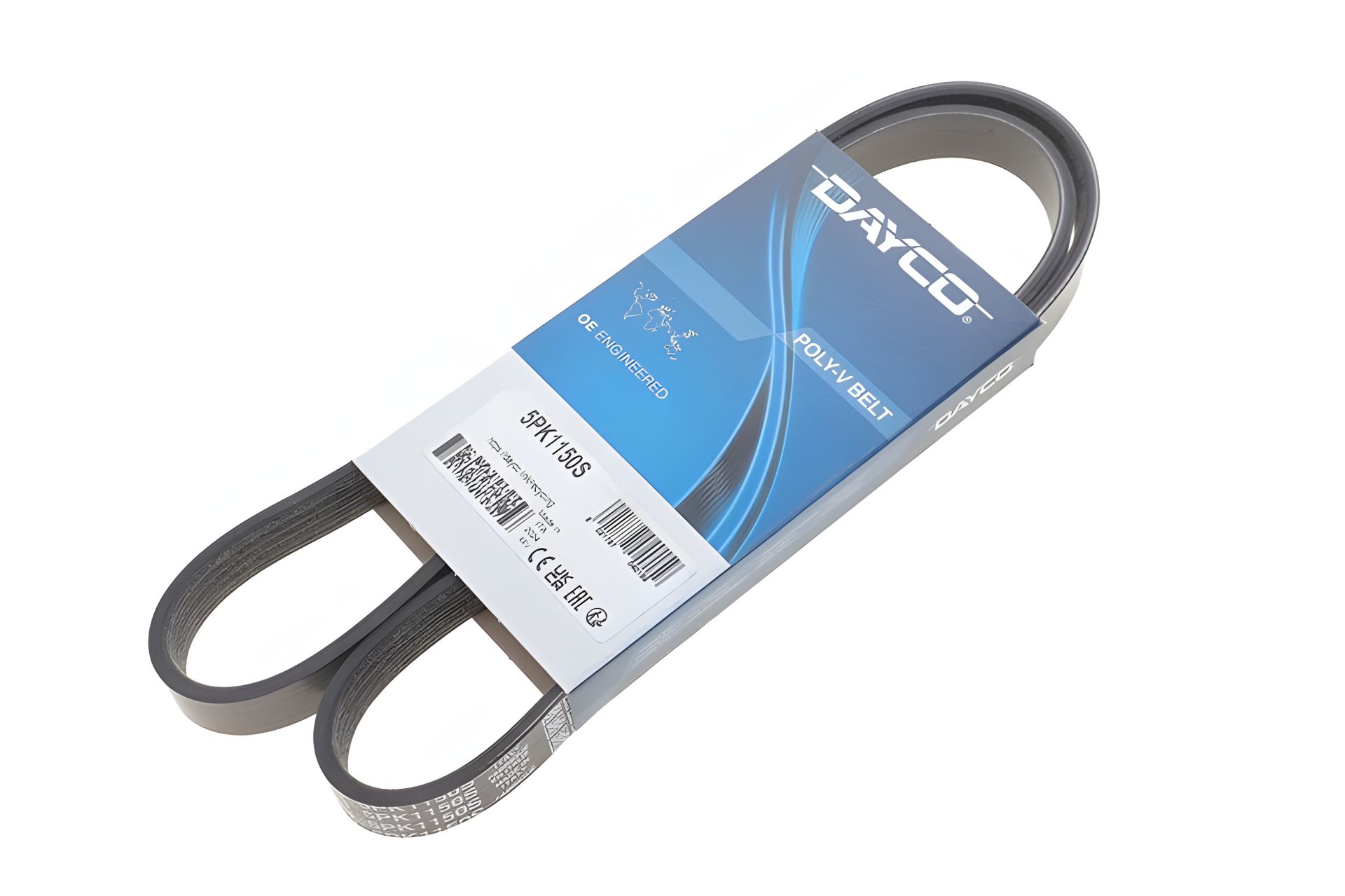 Ремінь полікліновий FIAT PUNTO, CHRYSLER DELTA, DAYCO (5PK1150S) Ремінь полікліновий FIAT PUNTO, CHRYSLER DELTA, DAYCO (5PK1150S)