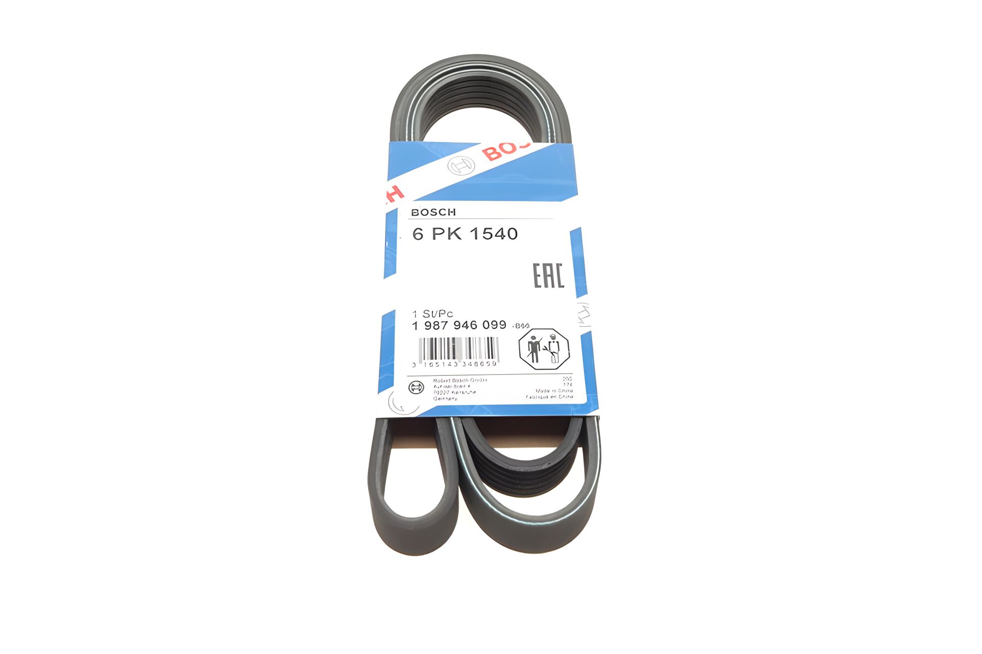 Поликлиновой ремень TOYOTA WISH, VW BORA, BOSCH (1987946099) Поликлиновой ремень TOYOTA WISH, VW BORA, BOSCH (1987946099)