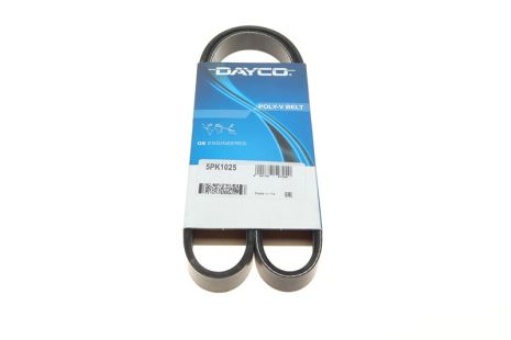 Полікліновий ремінь CHEVROLET MALIBU, CADILLAC BLS, DAYCO (5PK1025)