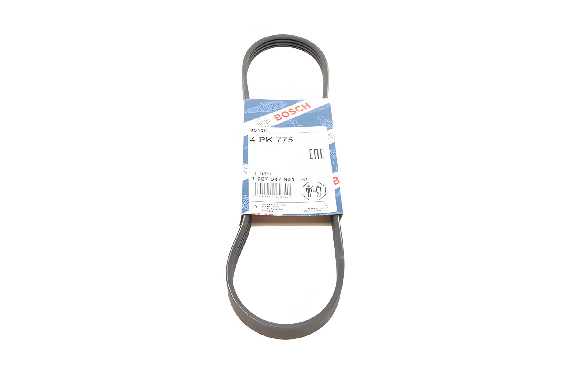 Поликлиновый ремень для RENAULT LATITUDE, DAIHATSU APPLAUSE, BOSCH (1987947891) Поликлиновый ремень для RENAULT LATITUDE, DAIHATSU APPLAUSE, BOSCH (1987947891)