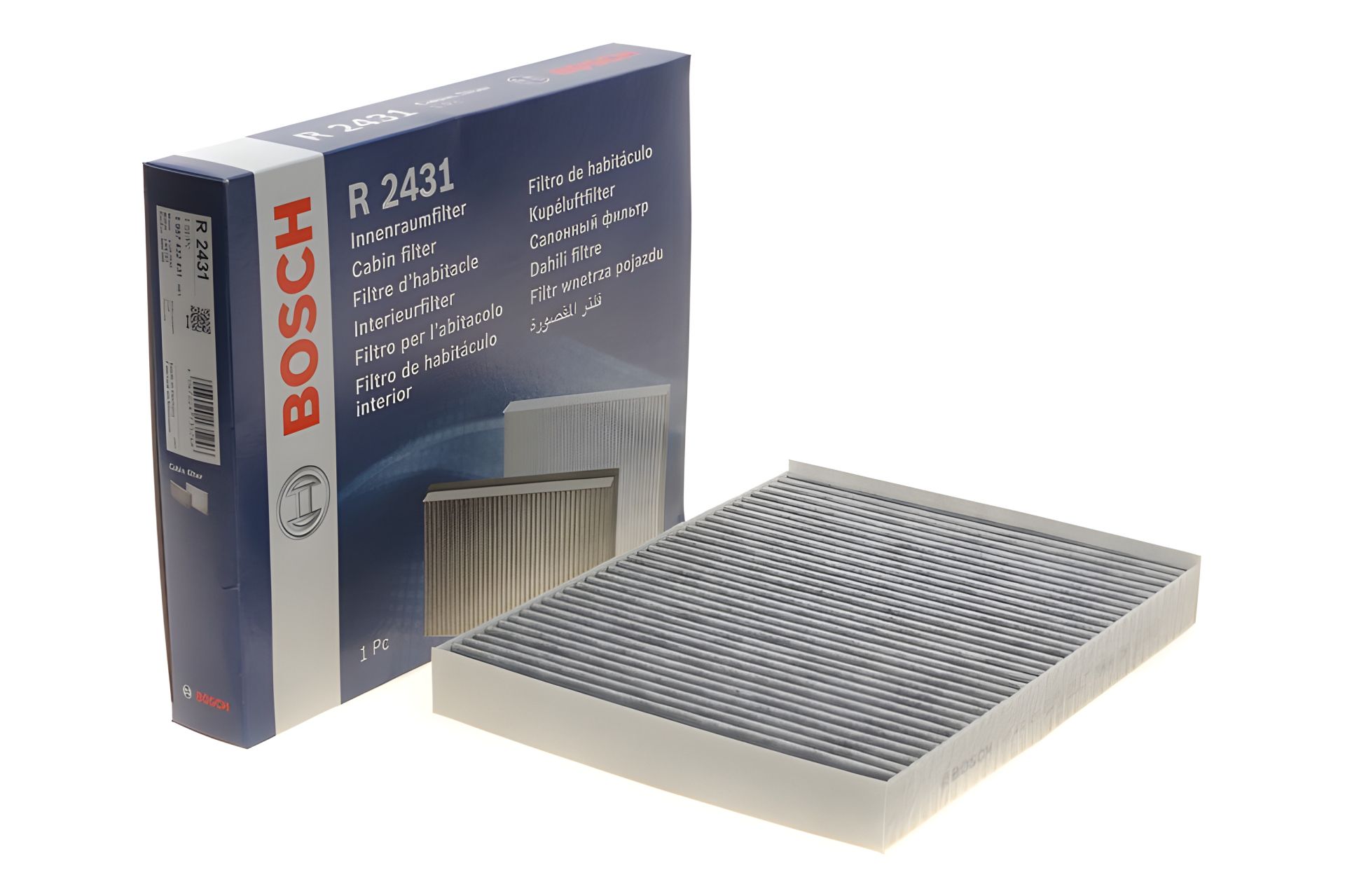 Фільтр салону для AUDI Q7, VW TRANSPORTER, BOSCH (1987432431) Фільтр салону для AUDI Q7, VW TRANSPORTER, BOSCH (1987432431)