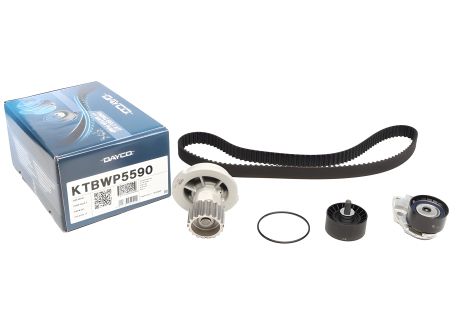 Комплект ремня ГРМ с помпой CHEVROLET LACETTI, DAEWOO KALOS, DAYCO (KTBWP5590) Комплект ремня ГРМ с помпой CHEVROLET LACETTI, DAEWOO KALOS, DAYCO (KTBWP5590)