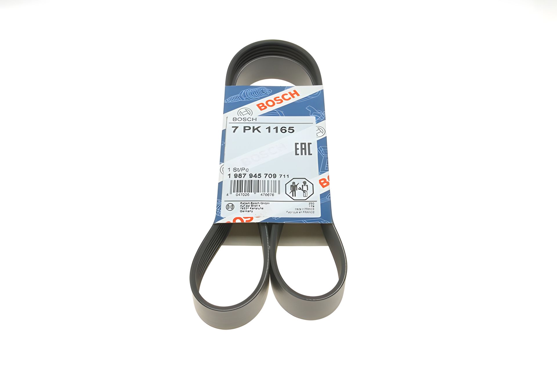Полікліновий ремінь RENAULT KADJAR, DACIA DUSTER, BOSCH (1987945709) - Привідний ремінь Полікліновий ремінь RENAULT KADJAR, DACIA DUSTER, BOSCH (1987945709) - Привідний ремінь