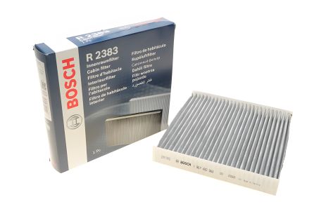 Фільтр салону з актив. вуг. 2383 Peugeot Partner, BOSCH (1987432383) CabinClean