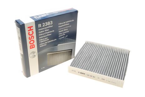 Фільтр салону з актив. вуг. 2383 Peugeot Partner, BOSCH (1987432383) CabinClean