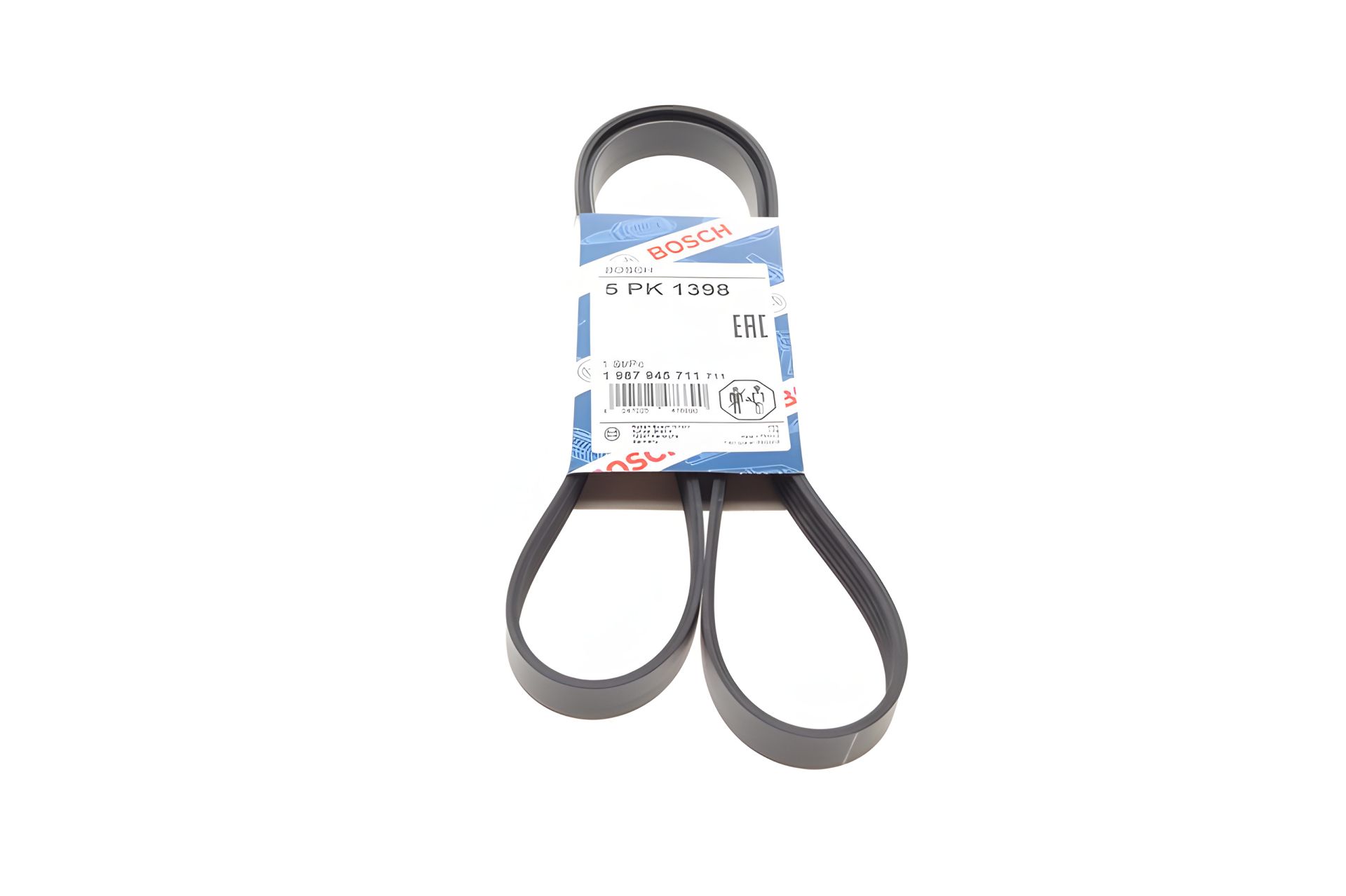 Ремінь полікліновий CHEVROLET CRUZE, MINI MINI, BOSCH (1987945711) Ремінь полікліновий CHEVROLET CRUZE, MINI MINI, BOSCH (1987945711)