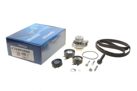 Водяний насос + комплект ГРМ VW LT, VW TRANSPORTER, DAYCO (KTBWP4890)