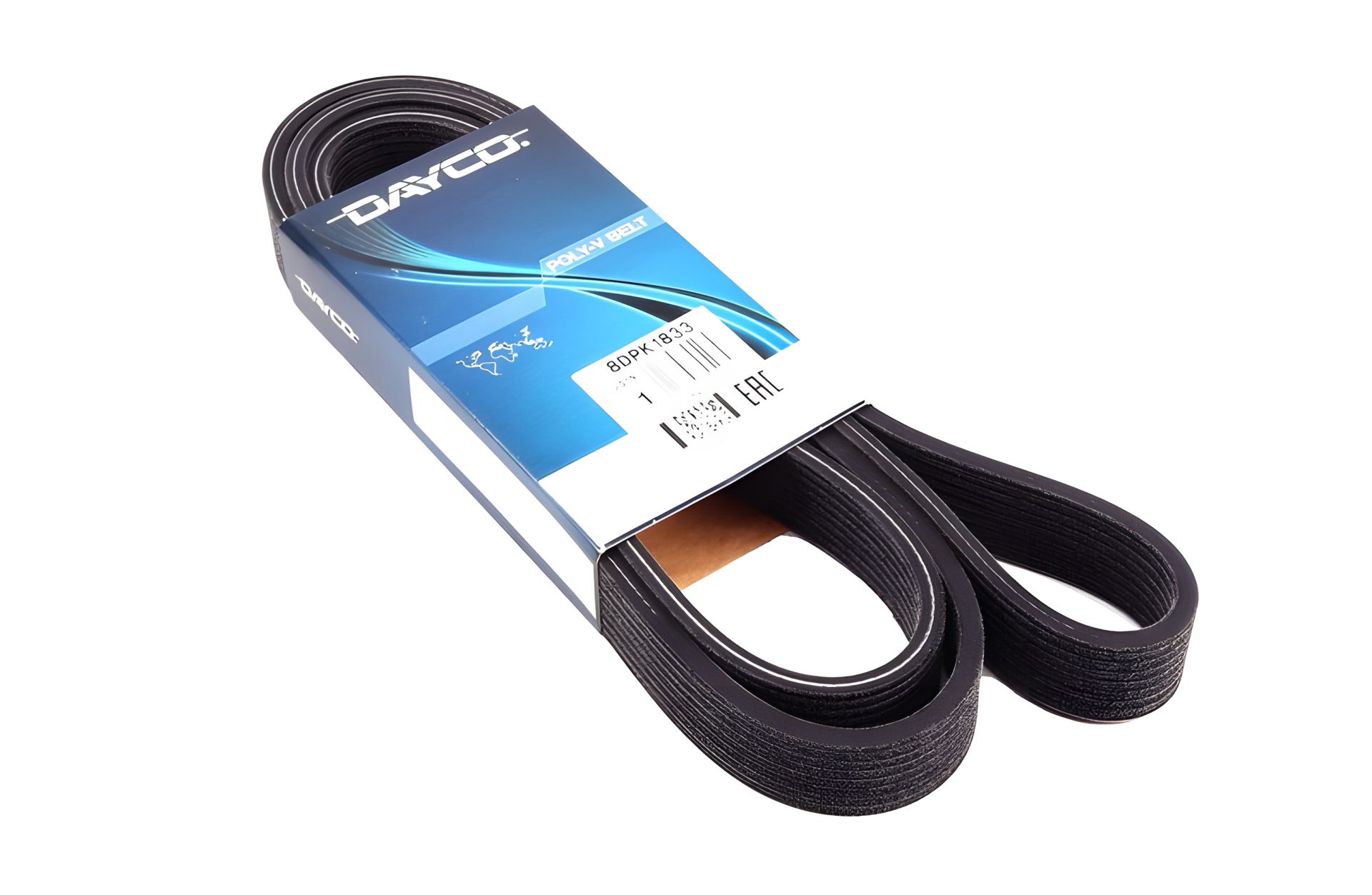 Поликлиновый ремень для BMW 7, DAYCO (8DPK1833) Поликлиновый ремень для BMW 7, DAYCO (8DPK1833)