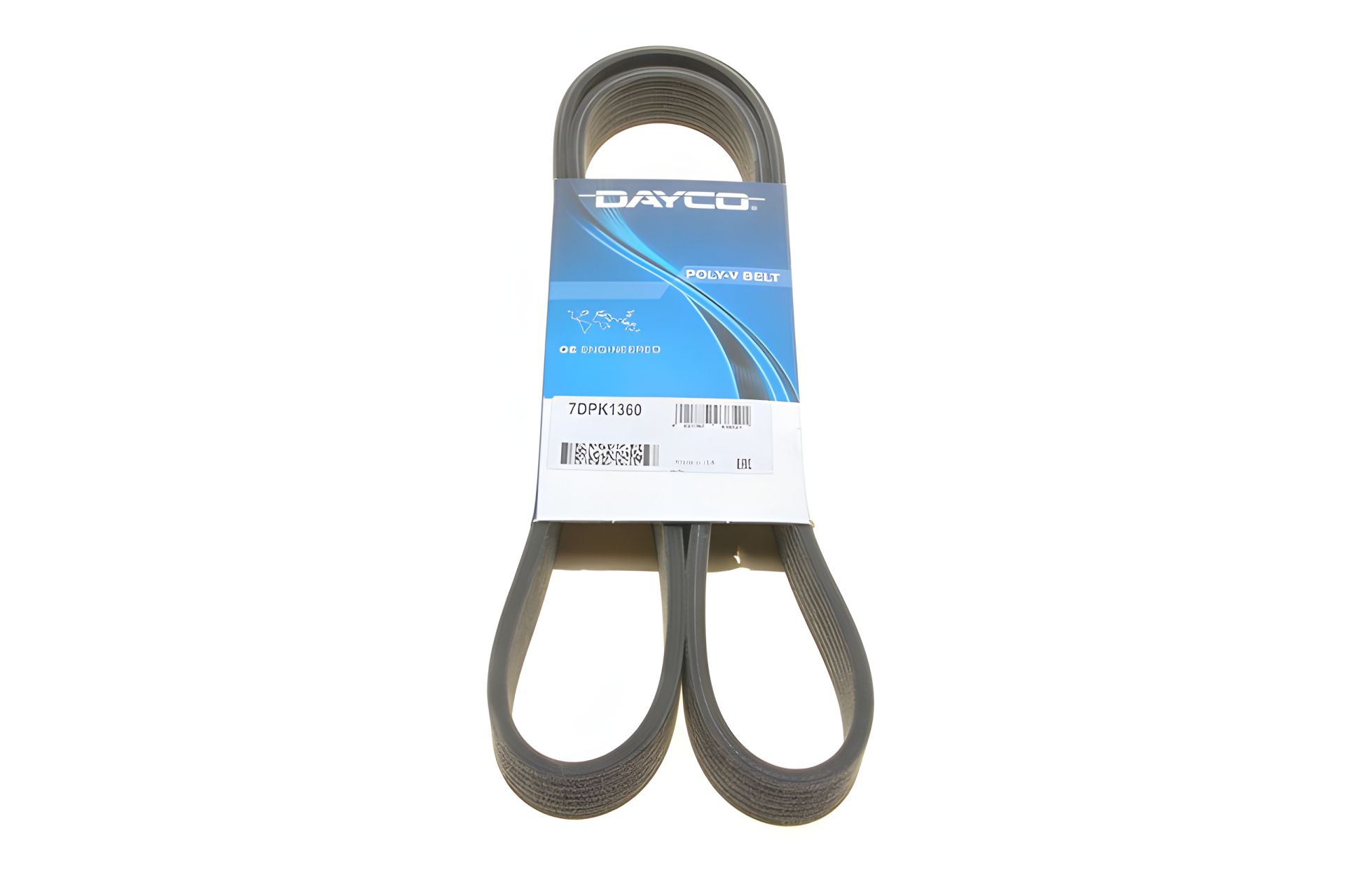 Поликлиновый ремень для Mercedes-Benz V-Class и Ford Galaxy, DAYCO (7DPK1360) Поликлиновый ремень для Mercedes-Benz V-Class и Ford Galaxy, DAYCO (7DPK1360)