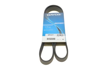 Поликлиновый ремень для Renault KANGOO (KC0) (1998 - 2008), DAYCO (6PK1217) Поликлиновый ремень для Renault KANGOO (KC0) (1998 - 2008), DAYCO (6PK1217)
