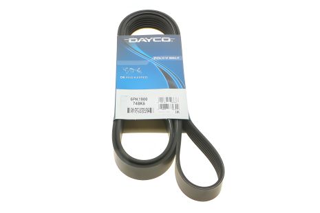 Полікліновий ремінь DAYCO для DAEWOO NUBIRA, TOYOTA AVENSIS (6PK1900)