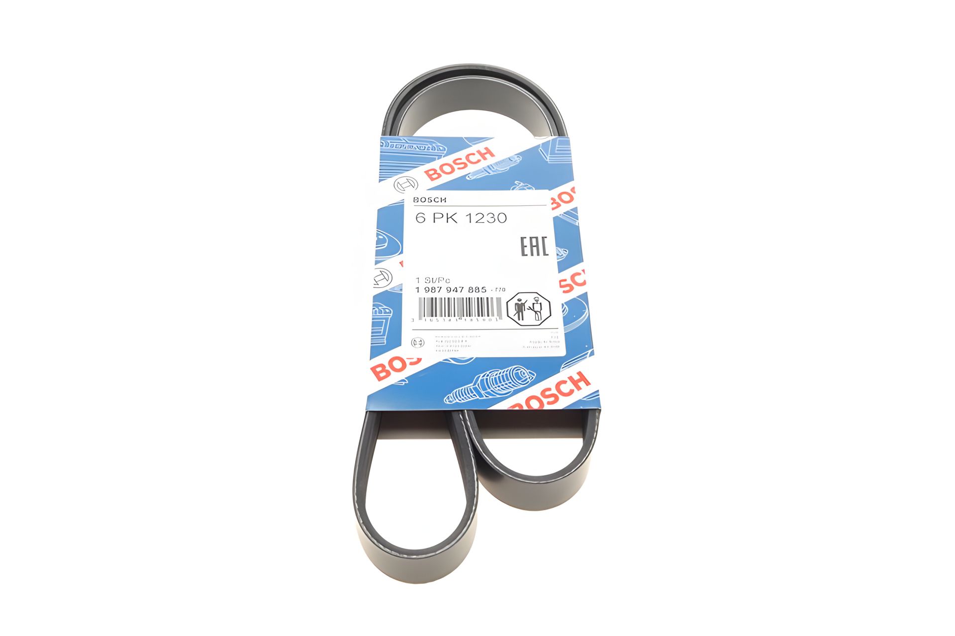 Генераторный ремень ГАЗЕЛЬ (без ГУР), 6РК1230, BOSCH (1987947885) (406-1308020-14) Генераторный ремень ГАЗЕЛЬ (без ГУР), 6РК1230, BOSCH (1987947885) (406-1308020-14)