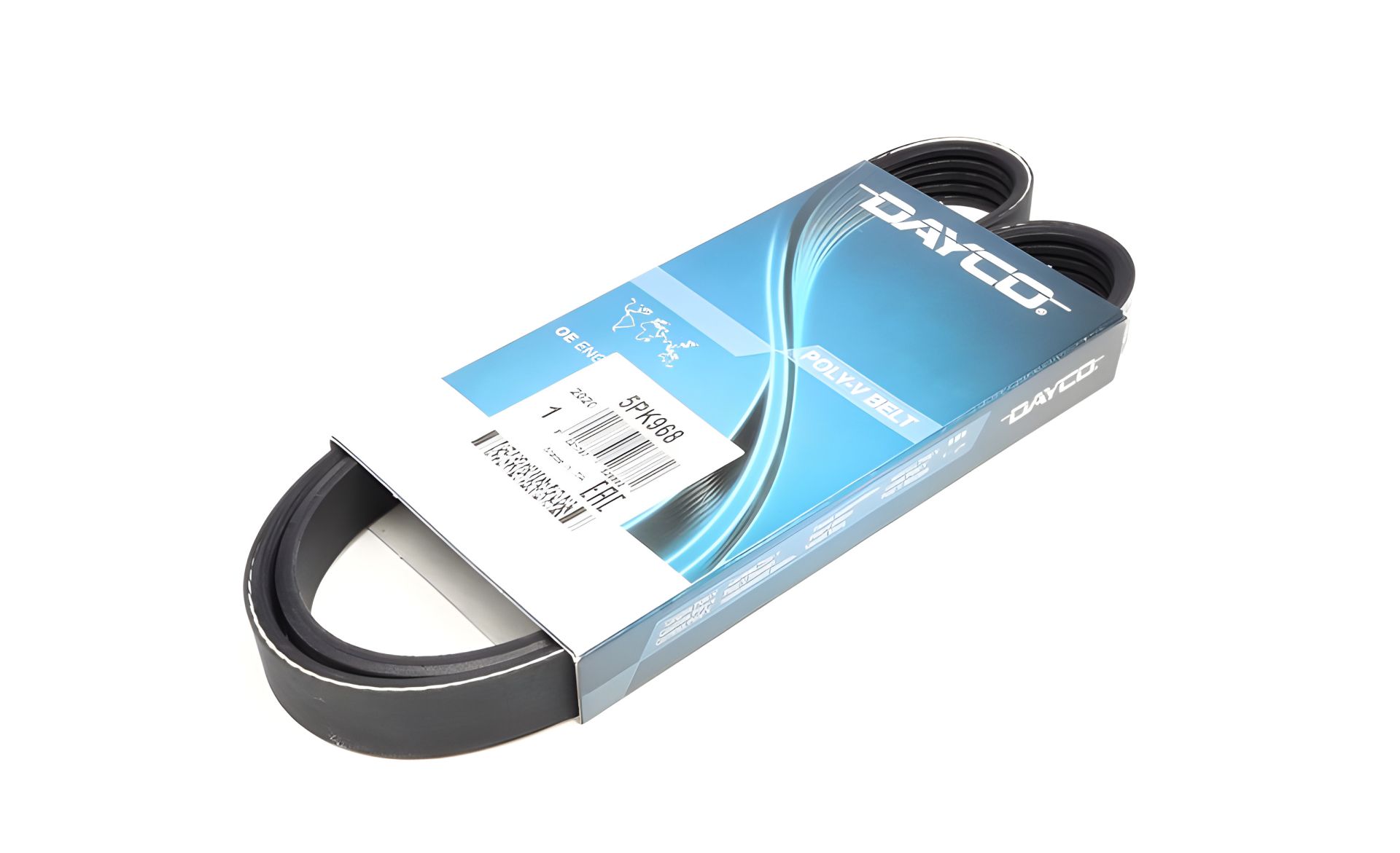 Поликлин. пас DAEWOO LANOS седан (KLAT) 1.5 , DAYCO (5PK968) Поликлин. пас DAEWOO LANOS седан (KLAT) 1.5 , DAYCO (5PK968)