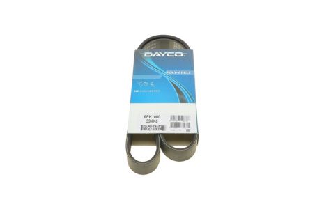Полікліновий ремінь SKODA SUPERB, SEAT LEON, DAYCO (6PK1000)
