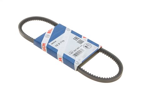 Зубчатый ремень генератора ВАЗ 2108, 710, BOSCH (1987947683) (2108-3701720)