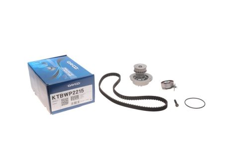 Комплект ГРМ (пасок + ролики+помпа) Dayco KTBWP2215 (Lanos 1,5), DAYCO (KTBWP2215)
