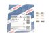 К-кт монтажний гальм. колодок MITSUBISHI ASX/Galant/Grandis/Lancer/Outlander/Pajero \\1,3-3,8 \\99, BOSCH (198