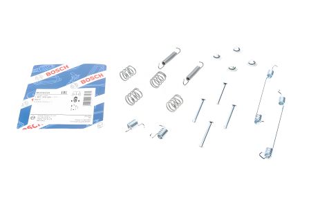Монтажный комплект тормозных колодок для NISSAN KUBISTAR, RENAULT KANGOO, BOSCH (1987475264)