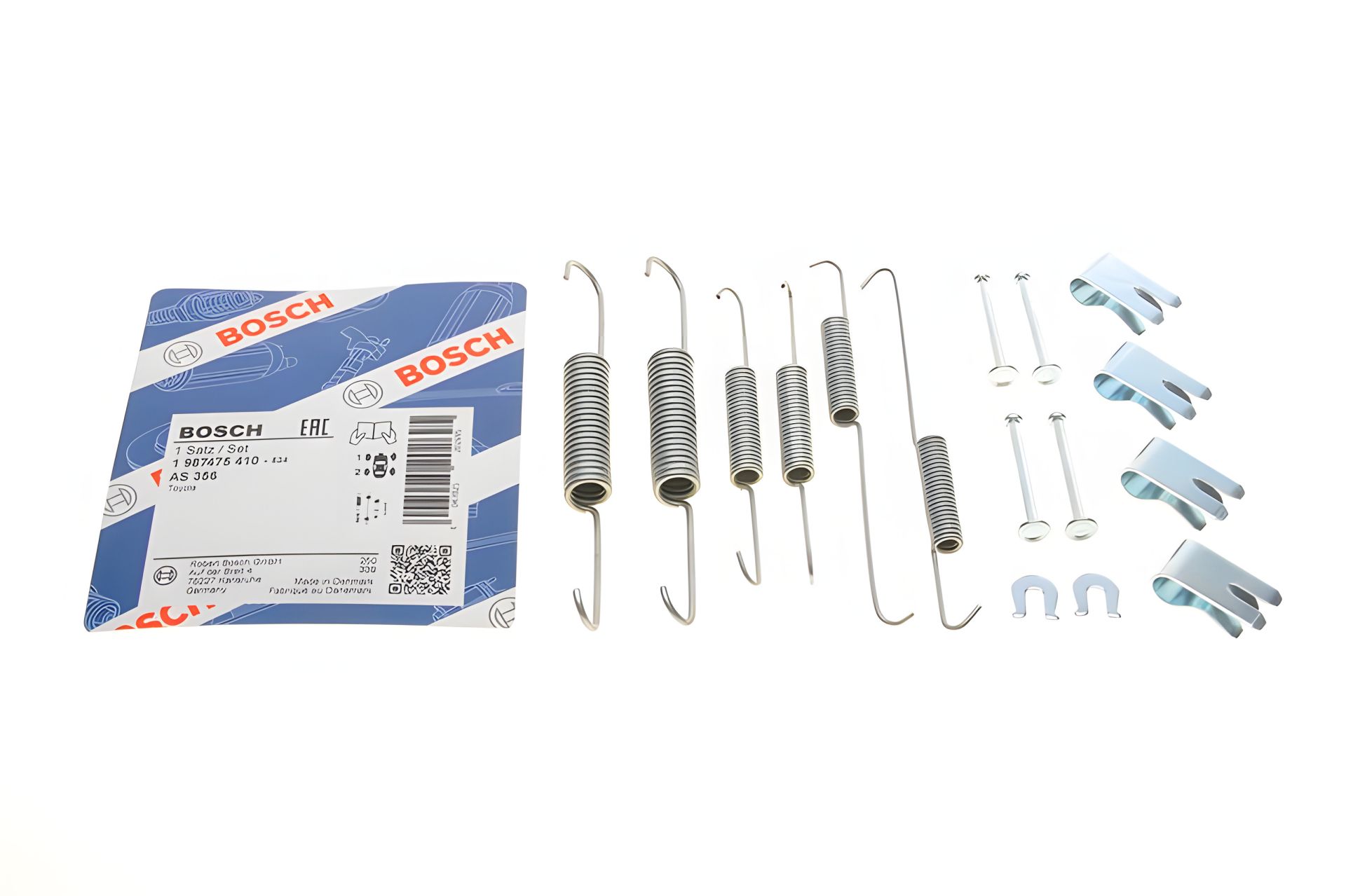 Монтажний комплект гальмівних колодок для TOYOTA FORTUNER, TOYOTA HILUX від BOSCH (1987475410) Монтажний комплект гальмівних колодок для TOYOTA FORTUNER, TOYOTA HILUX від BOSCH (1987475410)