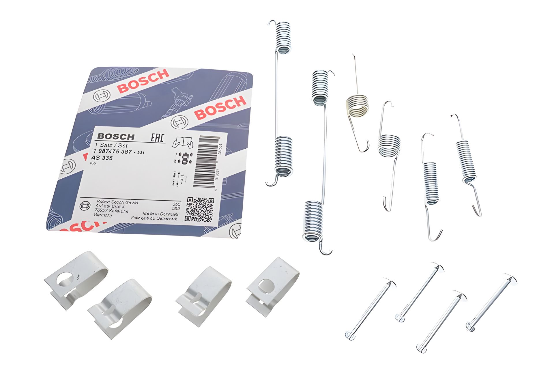 Монтажный комплект тормозных колодок KIA SPORTAGE, BOSCH (1987475387) Монтажный комплект тормозных колодок KIA SPORTAGE, BOSCH (1987475387)