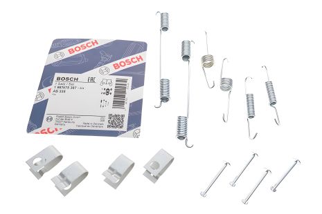 Монтажный комплект тормозных колодок KIA SPORTAGE, BOSCH (1987475387) Монтажный комплект тормозных колодок KIA SPORTAGE, BOSCH (1987475387)