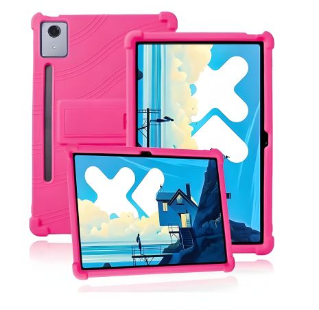 Дитячий чохол Lenovo Idea Tab Pro 2025 12.7 TB373FU TB375FC Рожевий, SoftGel Kids