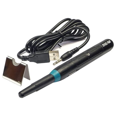 Паяльник WEP 947 USB, портативний, з підставкою (живлення від USB 5V, 9W, t 500 гр C)