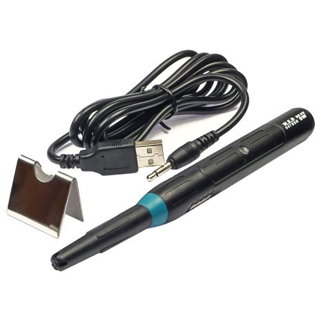 Паяльник WEP 947 USB, портативний, з підставкою (живлення від USB 5V, 9W, t 500 гр C) Паяльник WEP 947 USB, портативний, з підставкою (живлення від USB 5V, 9W, t 500 гр C)