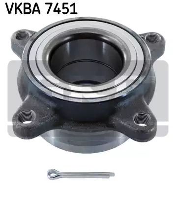 Комплект подшипника ступицы FIAT FULLBACK, MITSUBISHI PAJERO, MITSUBISHI L200, SKF (VKBA7451)