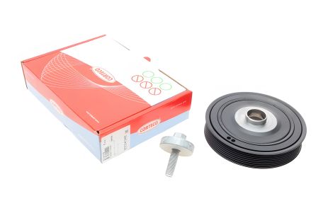 Шкив коленвала для Trafic 2.1D 80-97/Megane 1.9 DCI 02-(+болт), CORTECO (80004348) Шкив коленвала для Trafic 2.1D 80-97/Megane 1.9 DCI 02-(+болт), CORTECO (80004348)