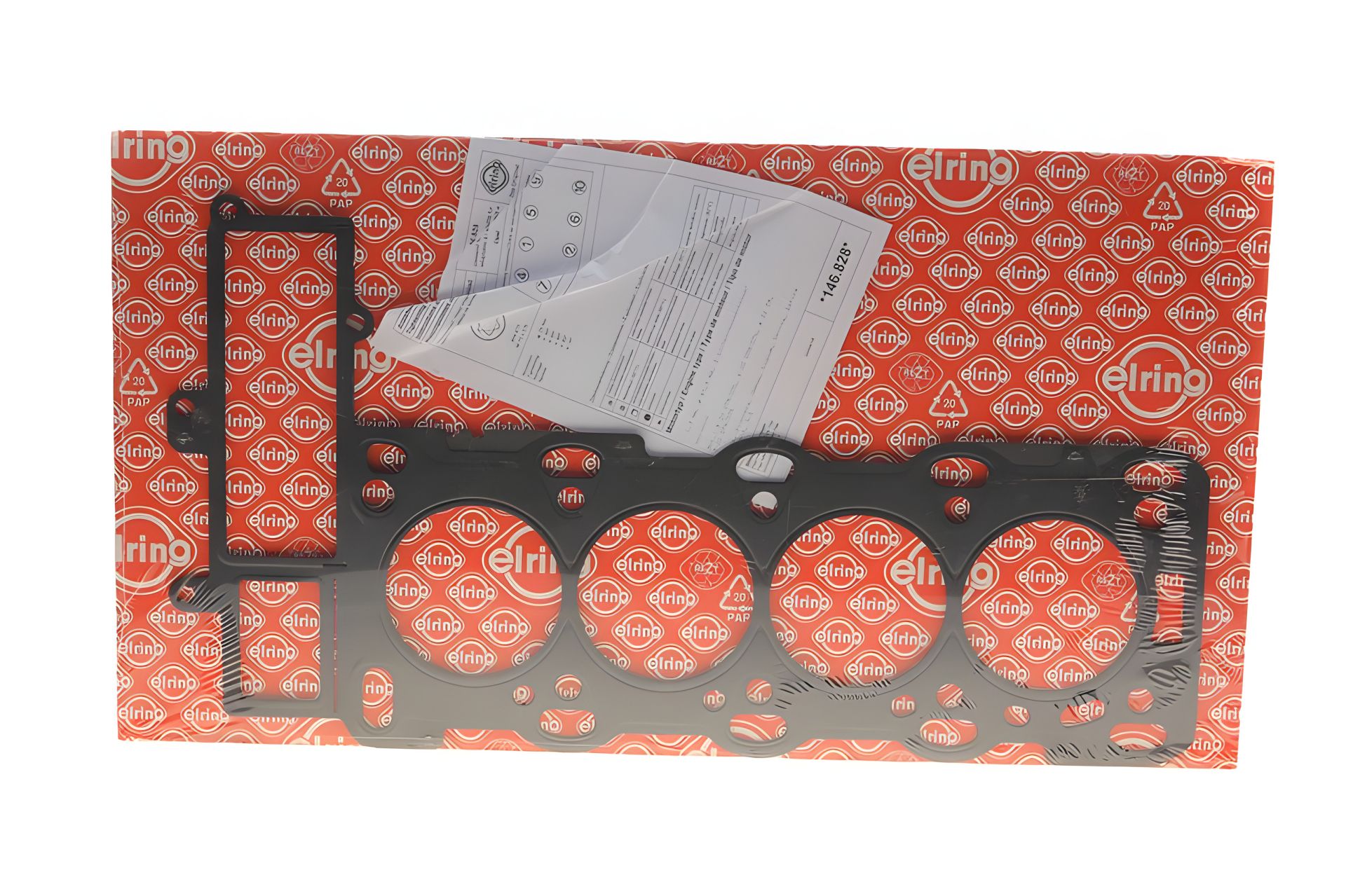 OPEL Astra,Vectra 2,0-2,2 DTi 98-05 Прокладка головки блоку циліндрів, ELRING (146828) OPEL Astra,Vectra 2,0-2,2 DTi 98-05 Прокладка головки блоку циліндрів, ELRING (146828)