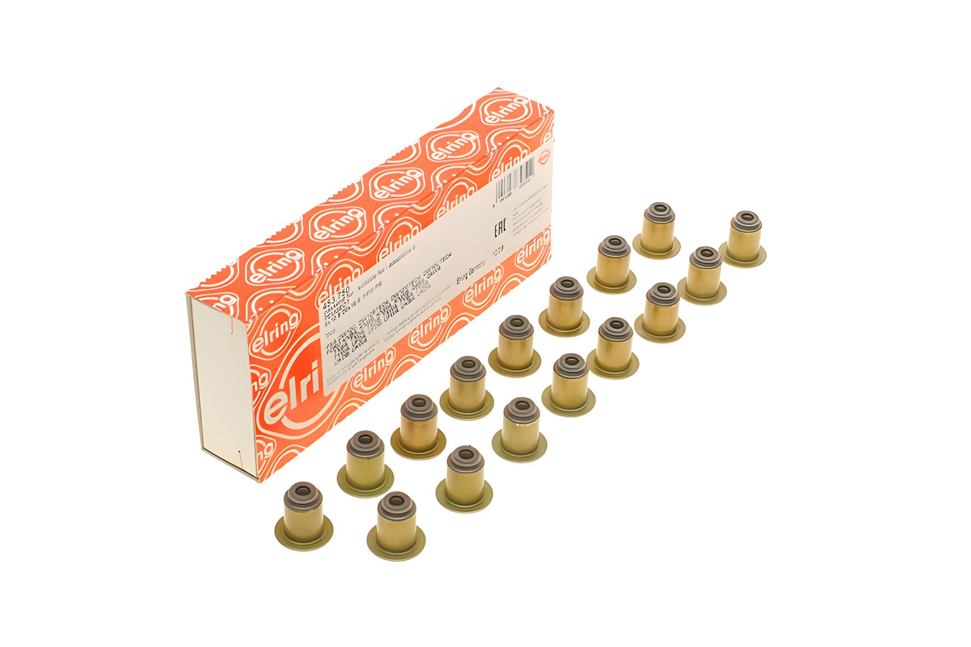 Набір сальників клапана (впуск/випуск) 16 шт Citroen Jumper/Jump, ELRING (453750) Набір сальників клапана (впуск/випуск) 16 шт Citroen Jumper/Jump, ELRING (453750)