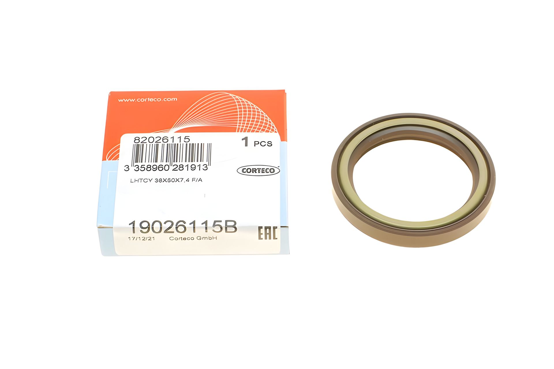 CORTECO сальник 38X50X7, (19026115B) CORTECO сальник 38X50X7, (19026115B)