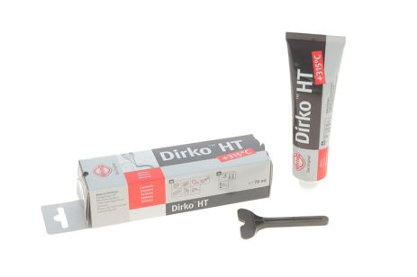 Герметик Dirko HT (-60°C +315°C) 70Ml (чорний), ELRING (006553)
