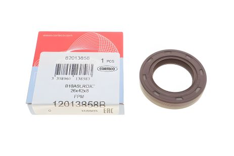 Сальник 26x42x8, CORTECO (12013858B)