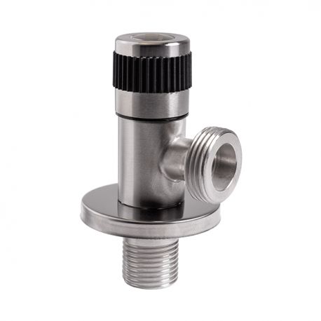 Кран кутовий сантехнічний 1/2"х3/4" HydroTherm M3 RS