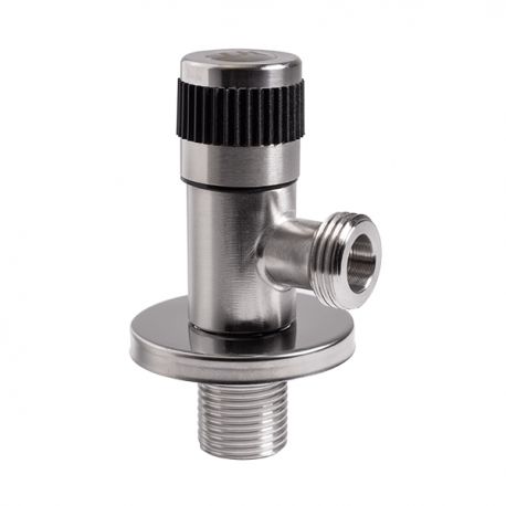 Кран кутовий сантехнічний 1/2"х1/2" HydroTherm M3 RS