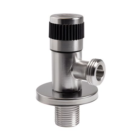 Кутовий сантехнічний кран 1/2"x1/2" HydroTherm M3 RS
