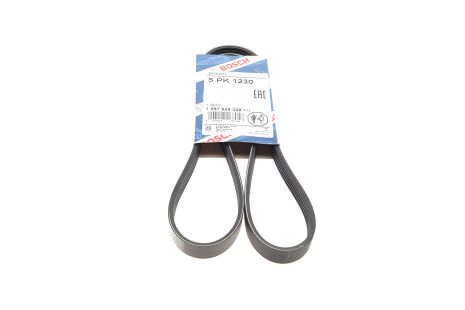 Поликлиновый ремень для HYUNDAI i20 и OPEL CORSAVAN от BOSCH (1987948348) Поликлиновый ремень для HYUNDAI i20 и OPEL CORSAVAN от BOSCH (1987948348)