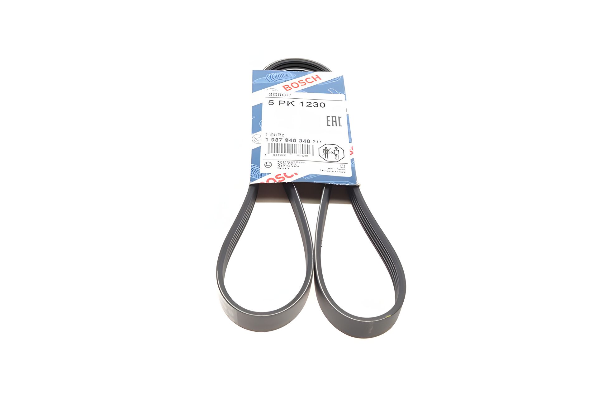 Поликлиновый ремень для HYUNDAI i20 и OPEL CORSAVAN от BOSCH (1987948348) Поликлиновый ремень для HYUNDAI i20 и OPEL CORSAVAN от BOSCH (1987948348)