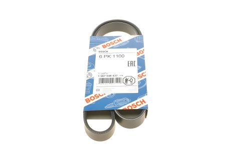 Полікліновий ремінь для SKODA OCTAVIA та HONDA AVANCIER, BOSCH (1987948437) Полікліновий ремінь для SKODA OCTAVIA та HONDA AVANCIER, BOSCH (1987948437)