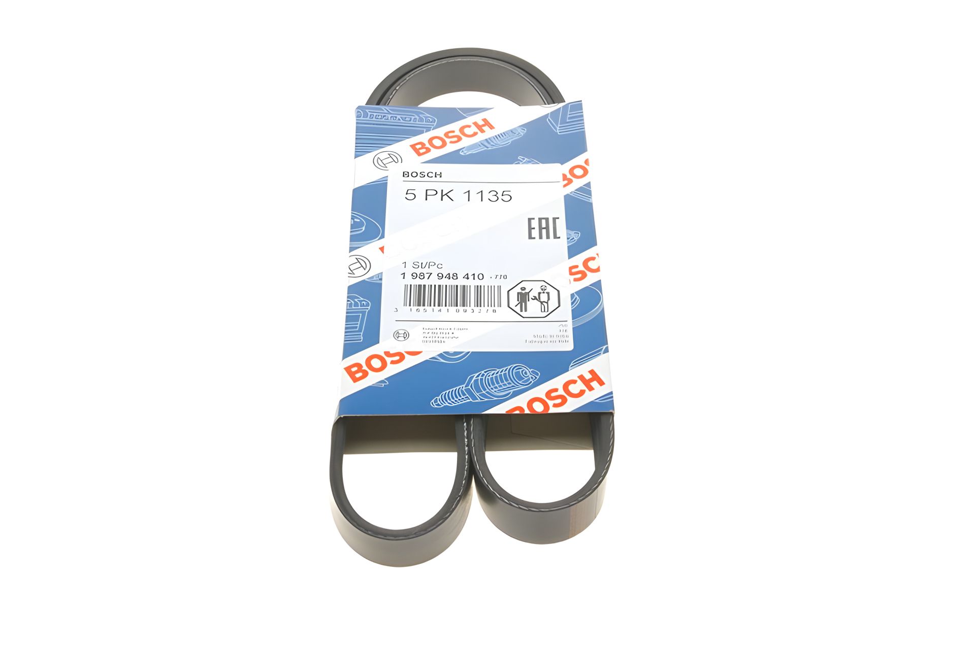Поликлиновый ремень для TOYOTA CALDINA, DACIA LOGAN, фирма BOSCH (1987948410) Поликлиновый ремень для TOYOTA CALDINA, DACIA LOGAN, фирма BOSCH (1987948410)