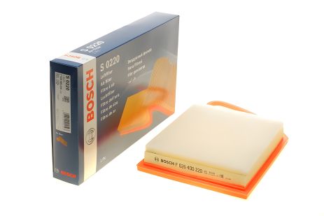PSA 1.4, 1.6 HDI 10- повітряний фільтр (вир-во BOSCH), BOSCH (F026400220)