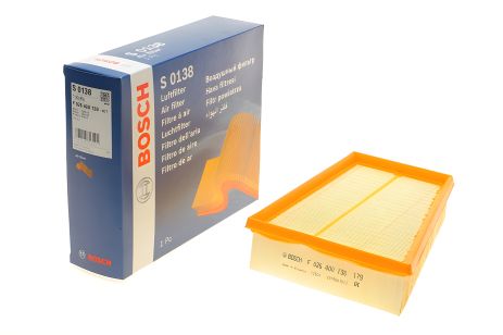 Повітряний фільтр для RENAULT (Bosch), BOSCH (F026400138) Повітряний фільтр для RENAULT (Bosch), BOSCH (F026400138)