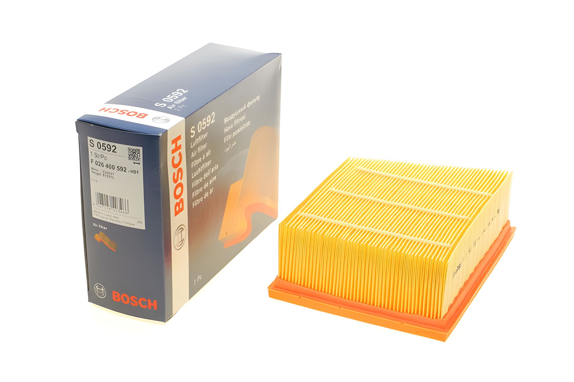 FORD FIESTA повітряний фільтр, BOSCH (F026400592) FORD FIESTA повітряний фільтр, BOSCH (F026400592)
