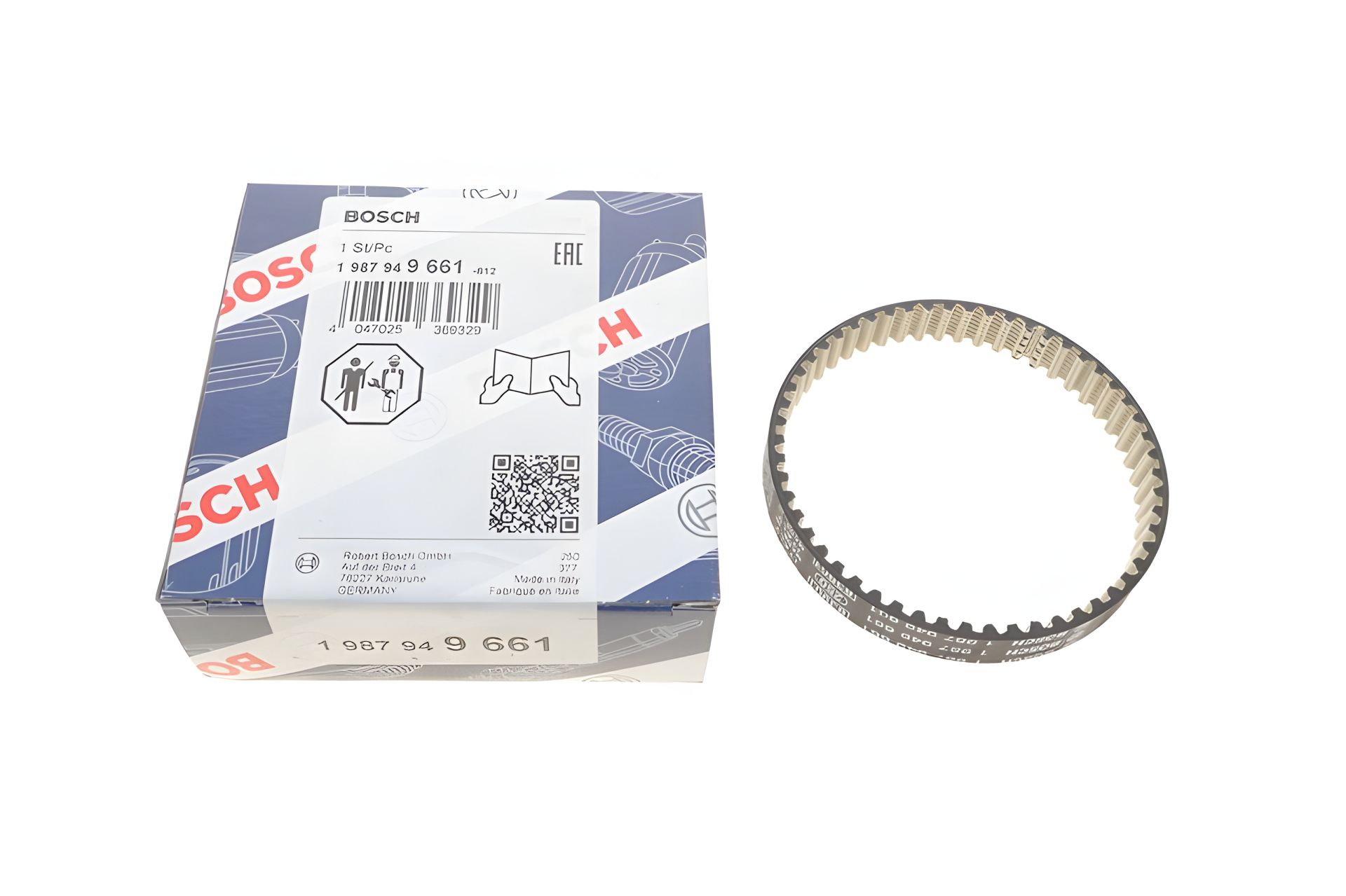 Зубчатый ремень ГРМ SKODA SUPERB, SEAT EXEO, BOSCH (1987949661) Зубчатый ремень ГРМ SKODA SUPERB, SEAT EXEO, BOSCH (1987949661)