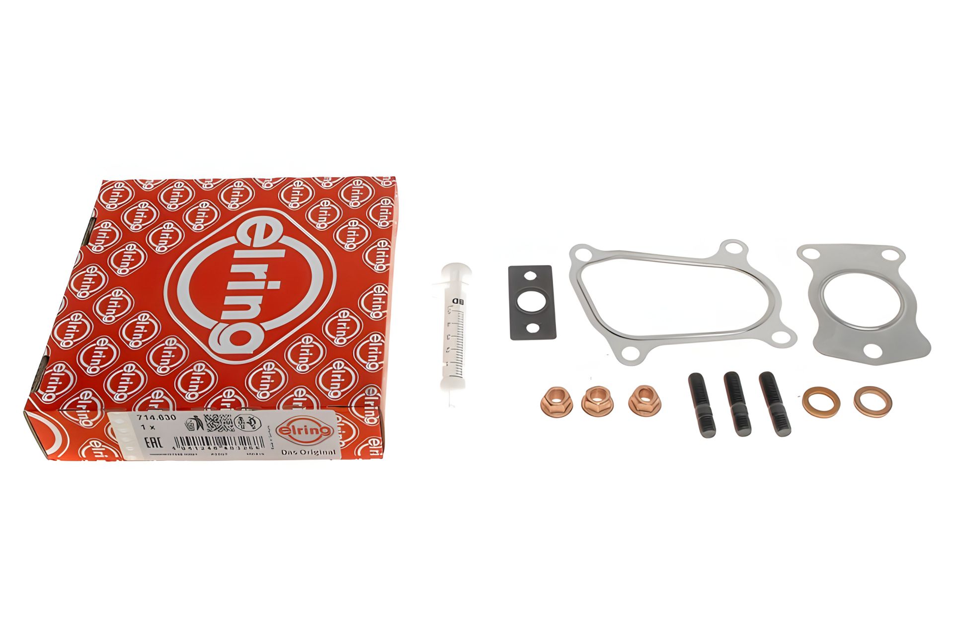 Монтажный комплект турбины для PEUGEOT Partner 2,0 00-, ELRING (714630) Монтажный комплект турбины для PEUGEOT Partner 2,0 00-, ELRING (714630)